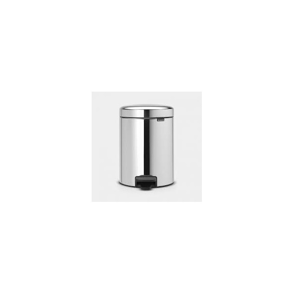 Poubelle 5 l acier Brabantia