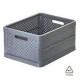 Caja plegable 3,3 l negra