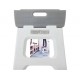 Marchepied pliable 27 cm gris