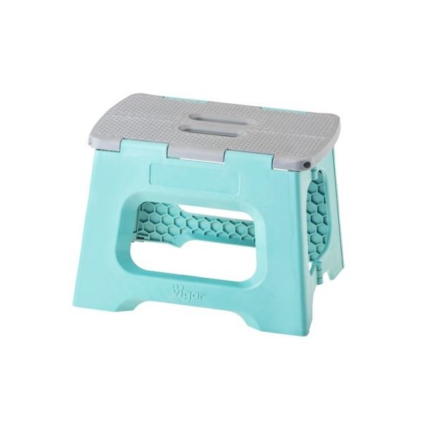 Marchepied pliable 23 cm bleu