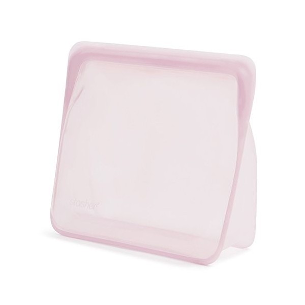 Bolsa de pie grande- pink Stasher