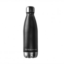 Botella Termo Central Park Black-Silver