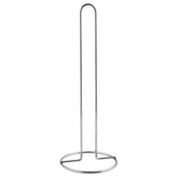 Porte-rouleau de papier de cuisine cromé