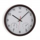 Horloge avec thermometre marron