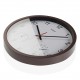 Horloge avec thermometre marron