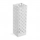 Porte parapluies blanc carrés