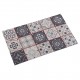 Tapis de cuisine grey mosaic