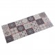 Tapis de cuisine 120 x 50 Grey mosaic