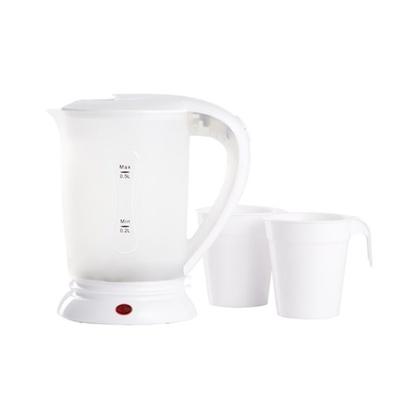 Hervidor Agua 500ml con 2 mugs