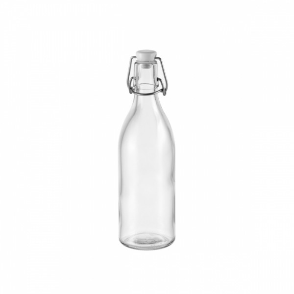 Botella 500 ml con cierre clip
