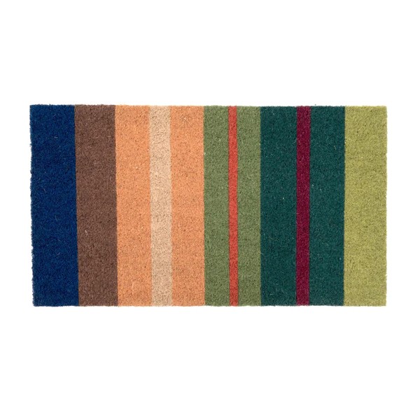 Felpudo rayas multicolor
