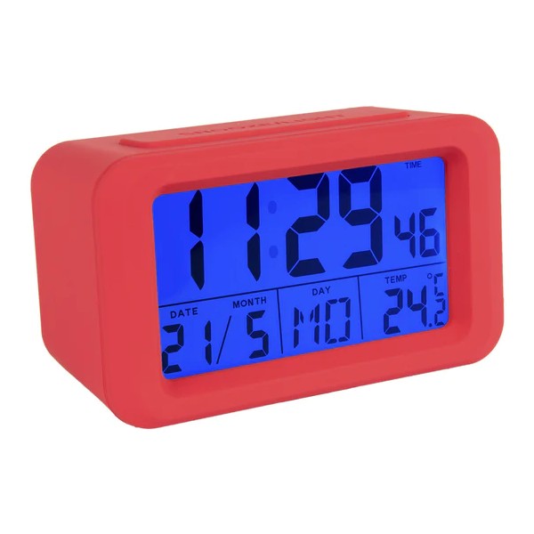 Horloge gommeuse rouge