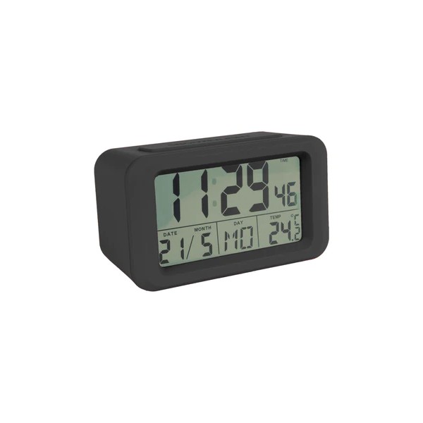 Horloge gommeuse noir