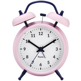 Horloge retro rose