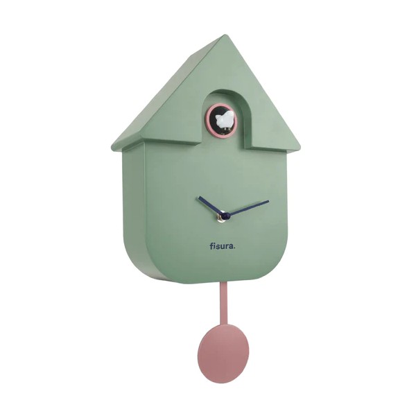 Horloge coucou vert