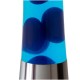 Lampe lave tower bleu