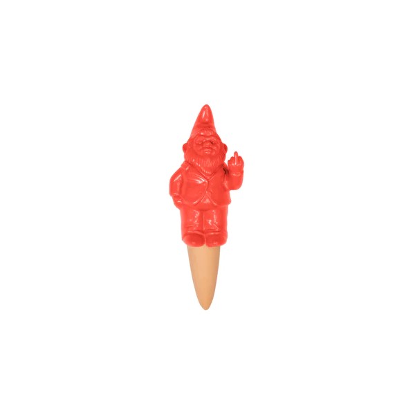 Gnome arroser rouge
