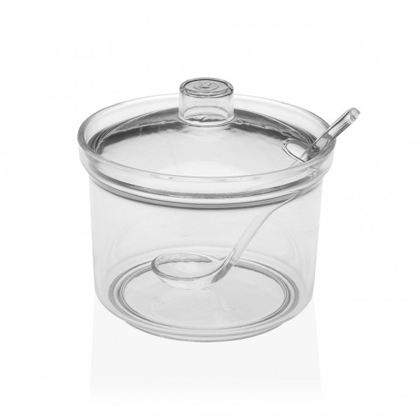 Azucarero acrílico con cuchara