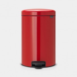 Poubelle 20 l. rouge Brabantia