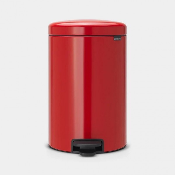 Poubelle 20 l. rouge Brabantia