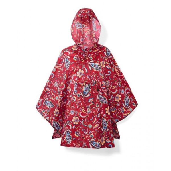 Mini maxi poncho Paisley