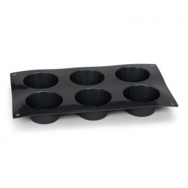 Moule en silicone platino pour 6 muffins