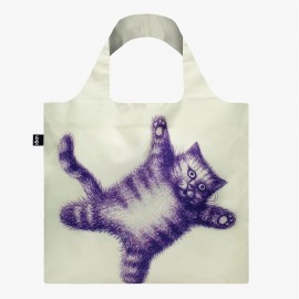 Bolsa Loqi Flying Purr-ple cat
