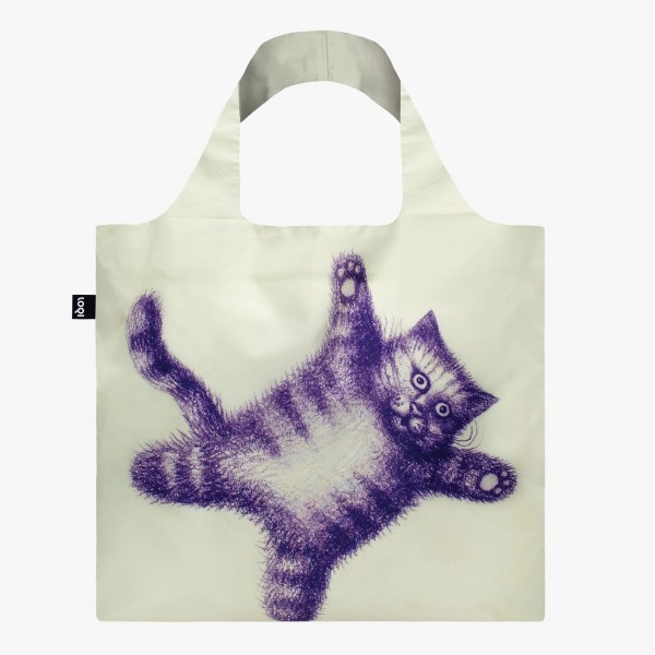 Bolsa Loqi Flying Purr-ple cat