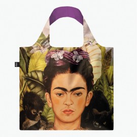 Bolsa Loqi Frida Kahlo autorretrato reciclado