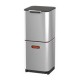 Poubelle Joseph Joseph 40 l. Totem Compact acier