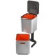 Poubelle Joseph Joseph 40 l. Totem Compact acier