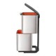 Unidad de reciclaje 60 litros Totem Compact acero Joseph Joseph