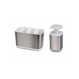 2 pieces toilette ensemble inox Joseph Joseph