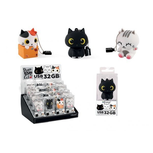 Clé-stick Chat 32 gb