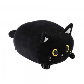Cojín gato negro