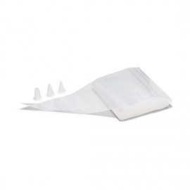 Set 10 mangas desechables + 3 boquillas