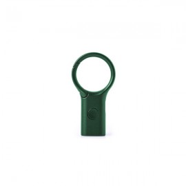 Porte-clés avec mini torche LED vert