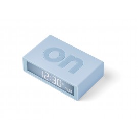 Reloj despertador Lexon Flip+ azul