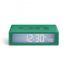 Reveil on-off Lexon Flip+ vert