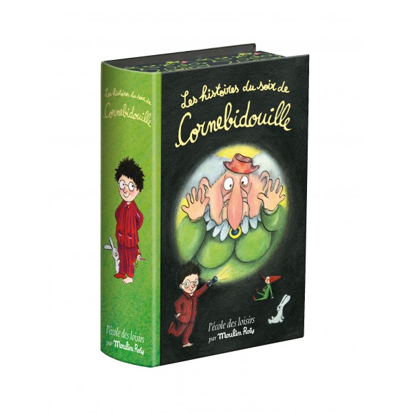 Linterna de historias en caja metálica