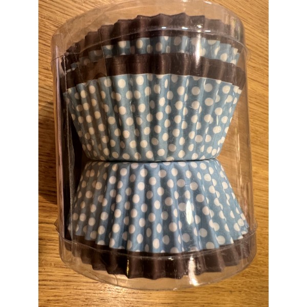 75 cápsulas para cupcakes lunares