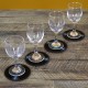 Dessous de verre x 4