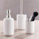 3 pieces toilette ensemble blanc