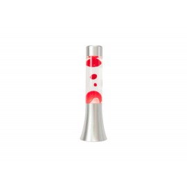 Lampe lave tower rouge mini