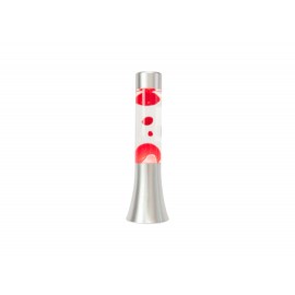 Lampe lave tower rouge mini
