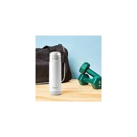 Bouteille thermique Zoku flip 500 ml. blanche