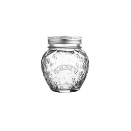 Tarro de vidrio mermelada fresa 0.4L