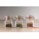 Set 6x tarros de vidrio para especias clip top Kilner