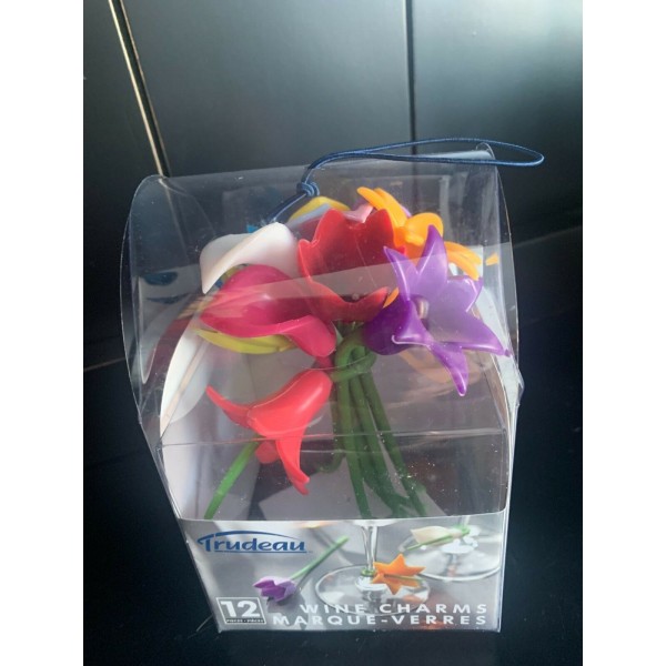 Marque verres fleurs Trudeau