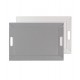 Bandeja freeform 55 x 41 gris / blanco